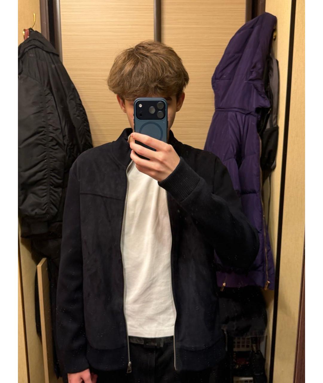 TOM FORD Темно-синяя кашемировая куртка, фото 7