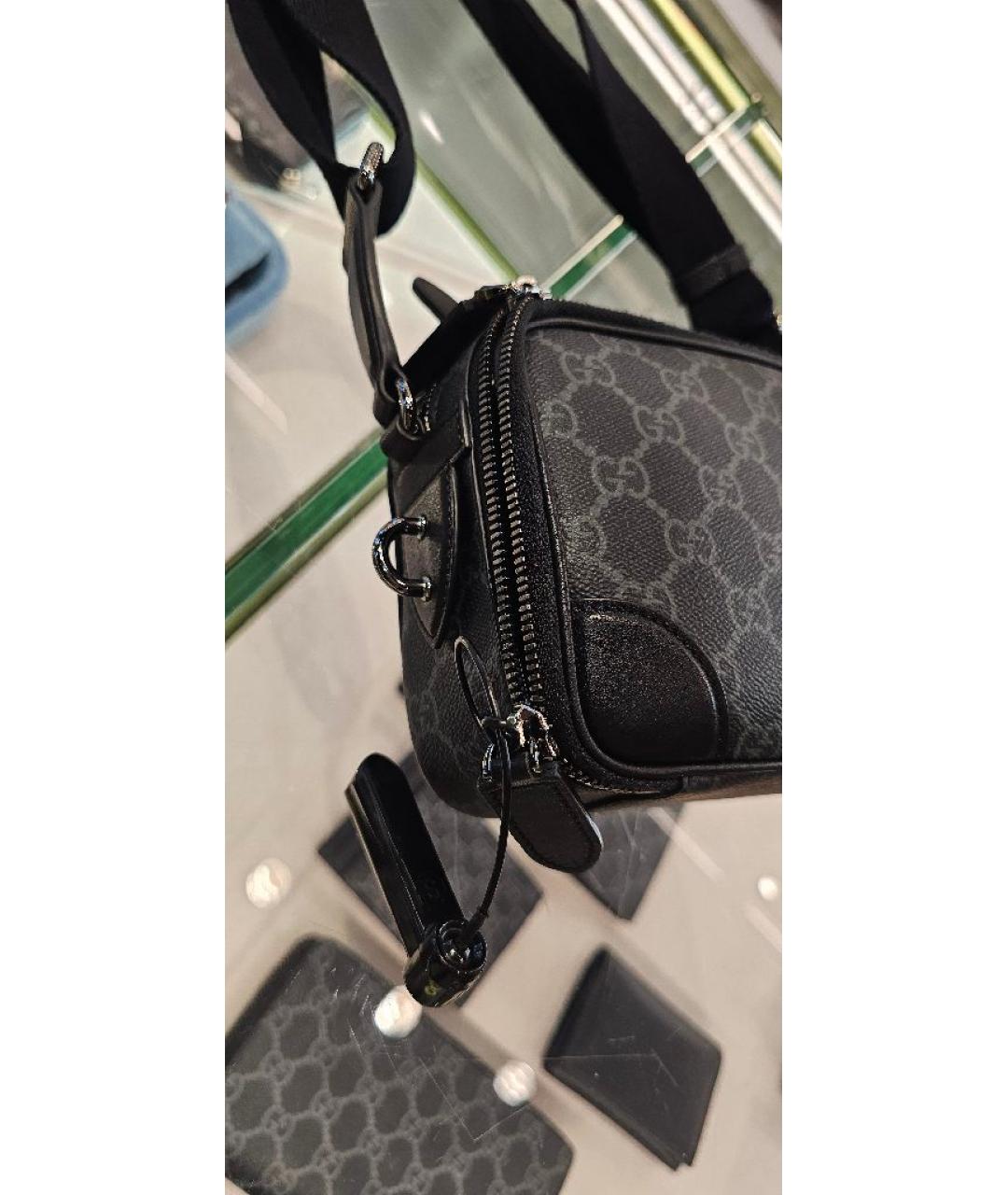 GUCCI Серая сумка на плечо, фото 6