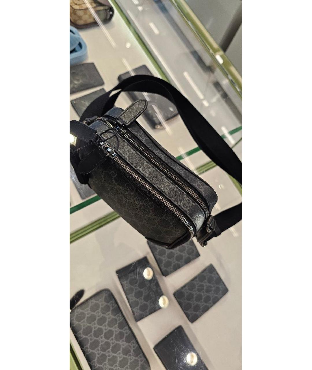 GUCCI Серая сумка на плечо, фото 4