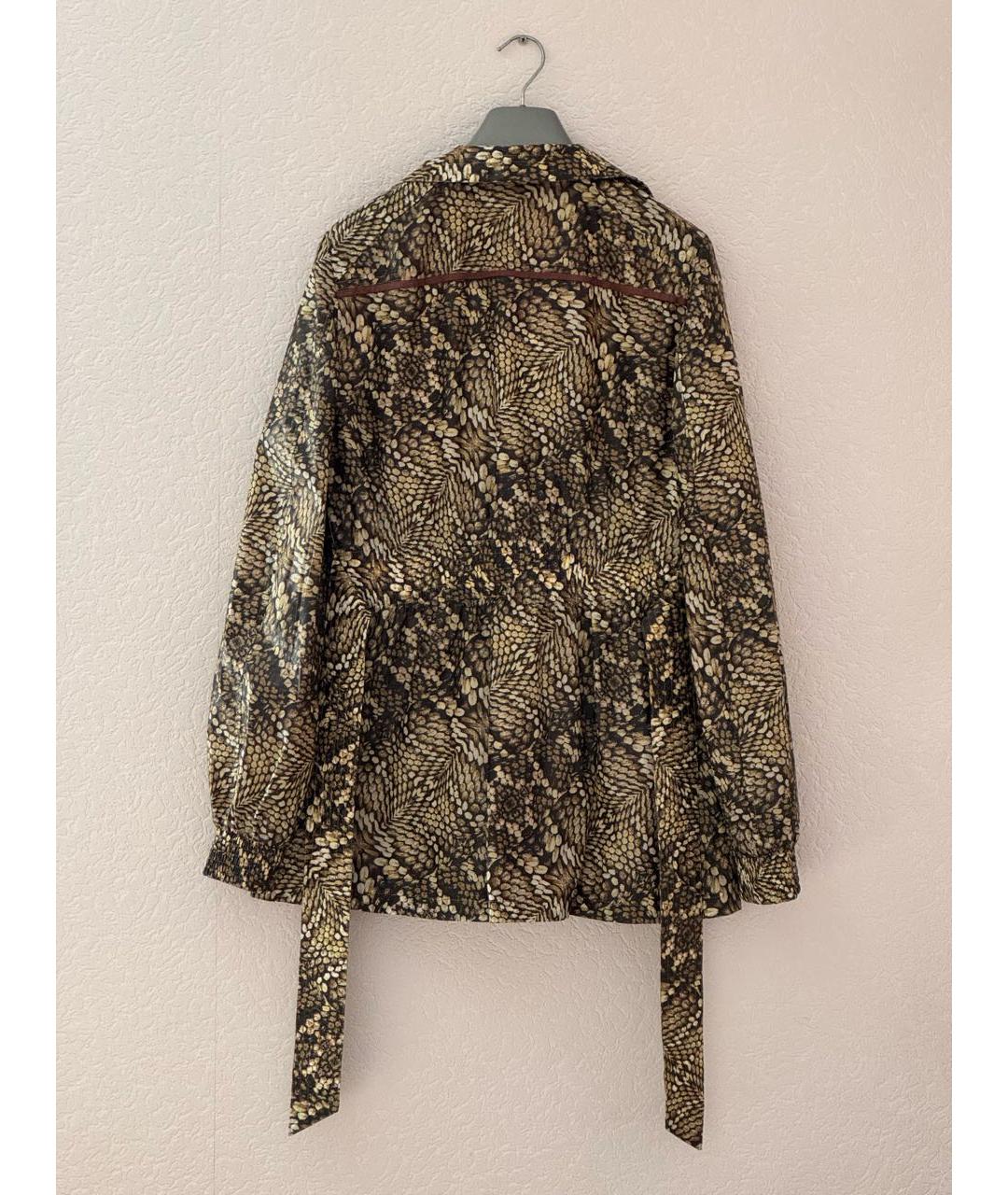 JUST CAVALLI Мульти полиамидовый тренч/плащ, фото 2