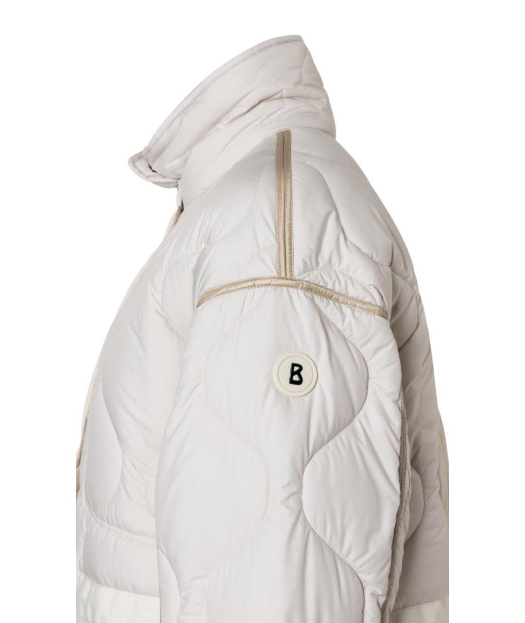 BOGNER Бежевое полиэстеровое пальто, фото 3