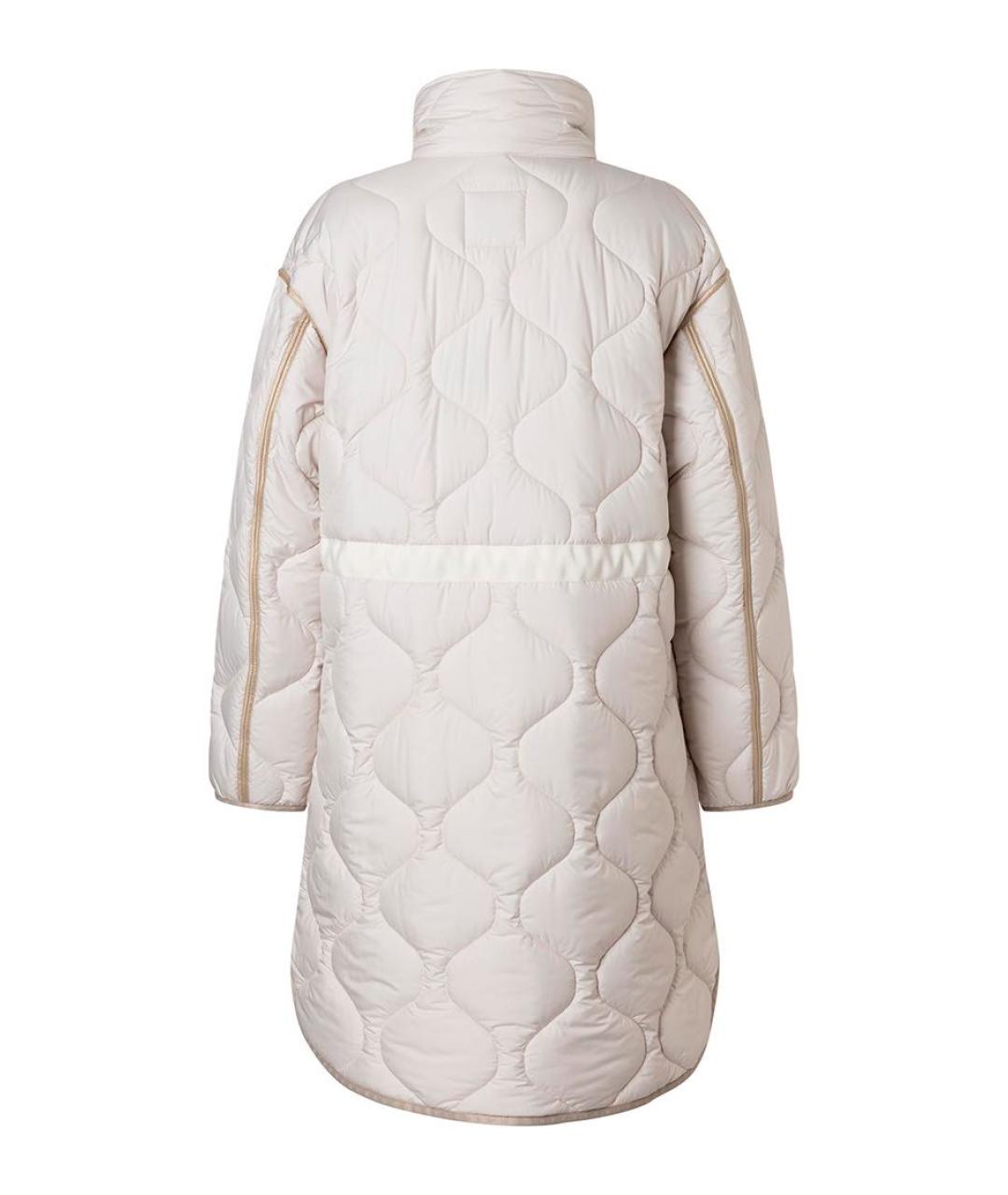 BOGNER Бежевое полиэстеровое пальто, фото 2