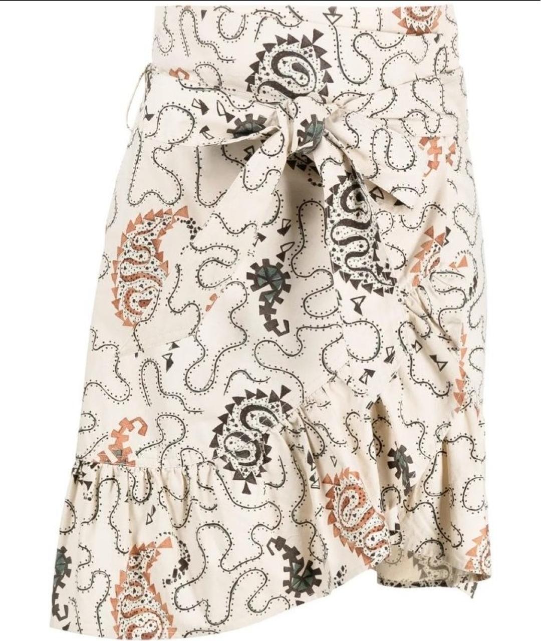 ISABEL MARANT ETOILE Хлопковая юбка мини, фото 9