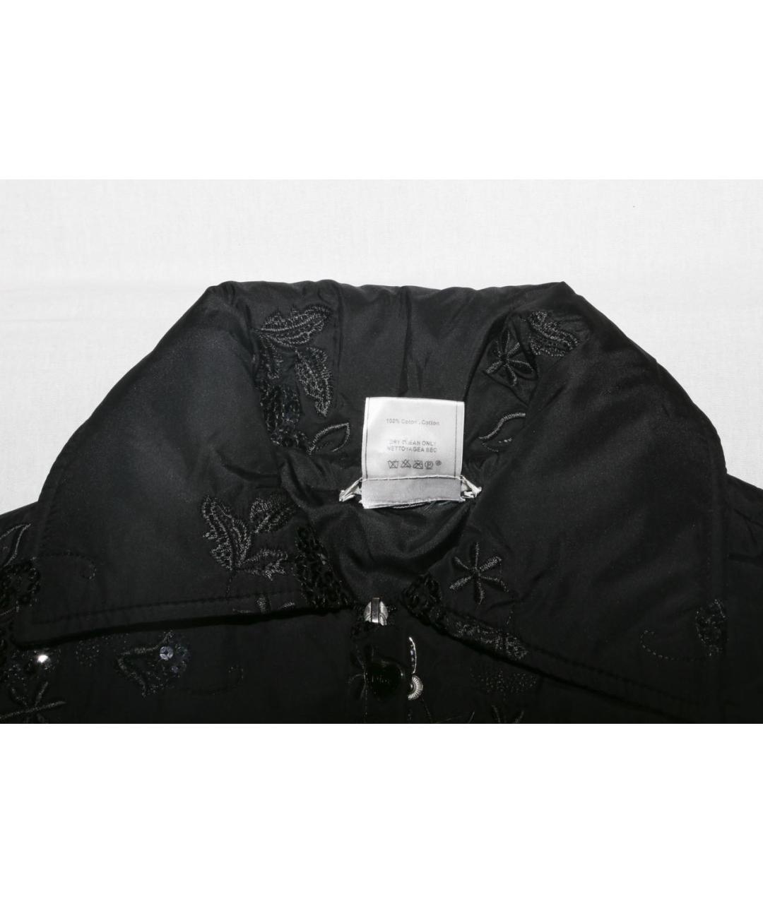 CHRISTIAN DIOR Черная хлопковая куртка, фото 5
