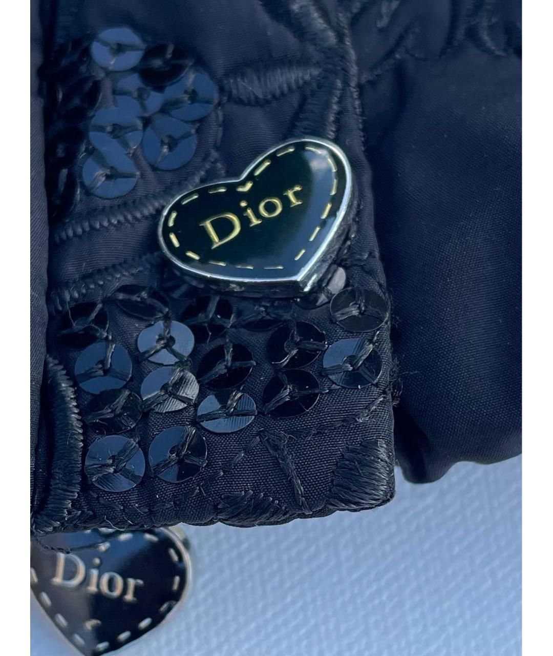 CHRISTIAN DIOR Черная хлопковая куртка, фото 7