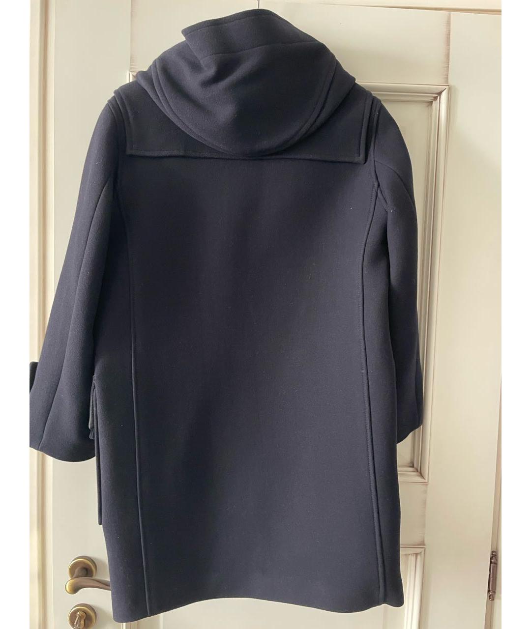 MSGM Темно-синее шерстяное пальто, фото 2