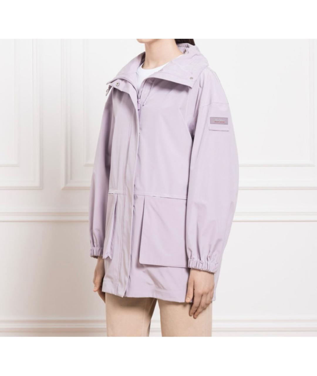 MAX MARA Фиолетовая полиэстеровая парка, фото 6