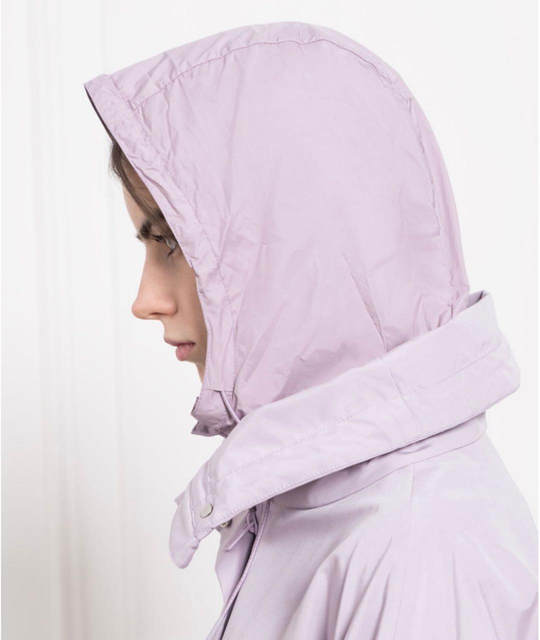 MAX MARA Фиолетовая полиэстеровая парка, фото 8