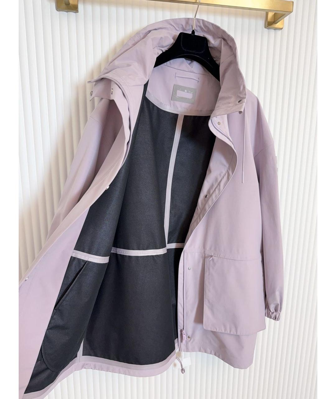 MAX MARA Фиолетовая полиэстеровая парка, фото 4