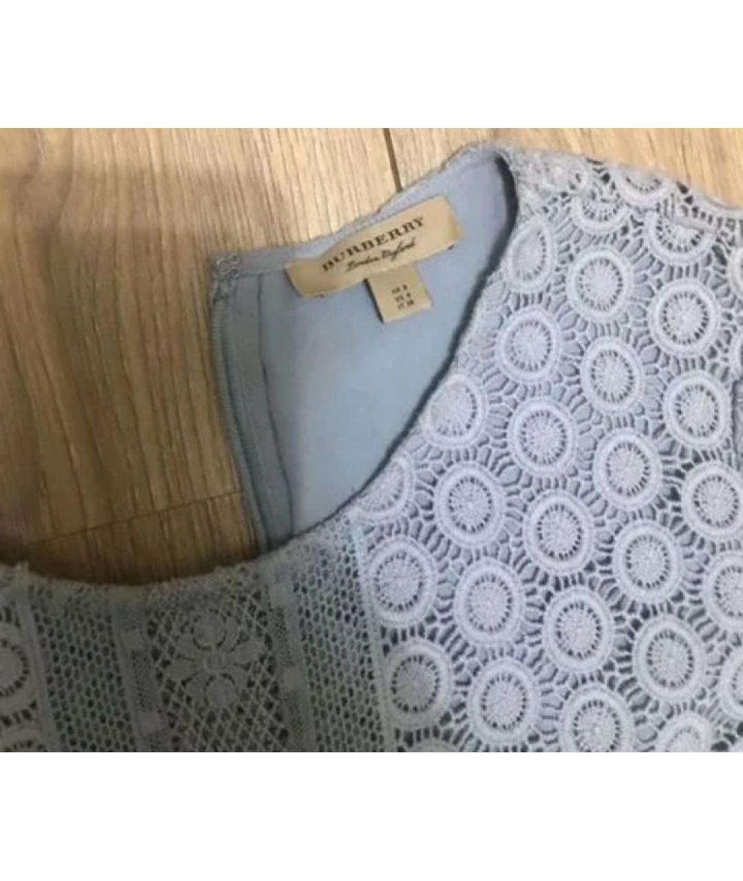 BURBERRY Хлопковое повседневное платье, фото 5