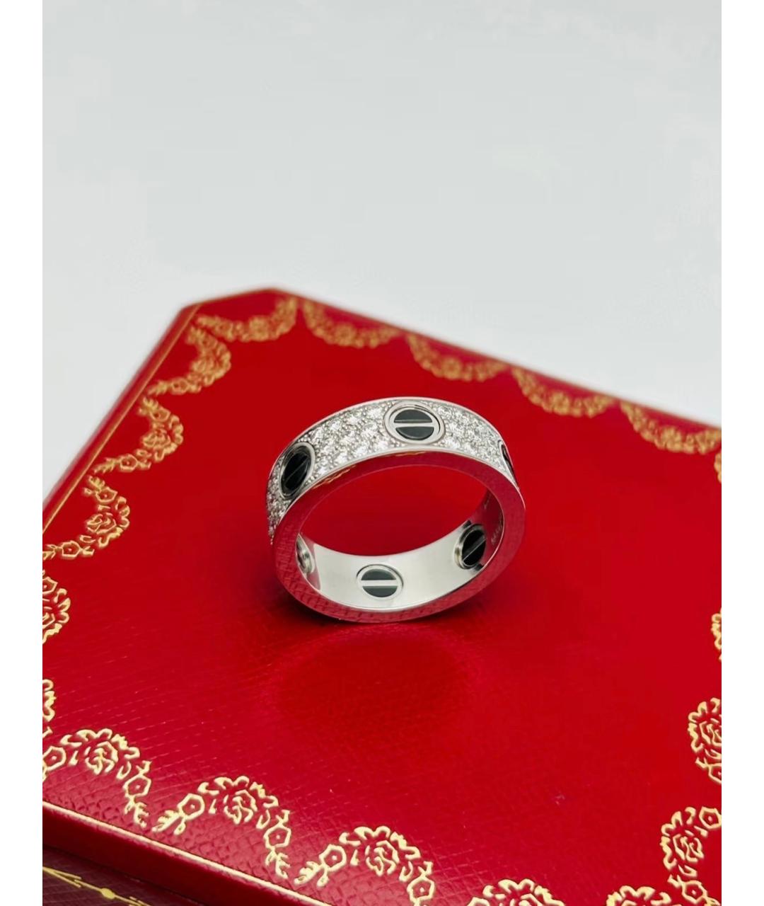 CARTIER Серебряное кольцо из белого золота, фото 7