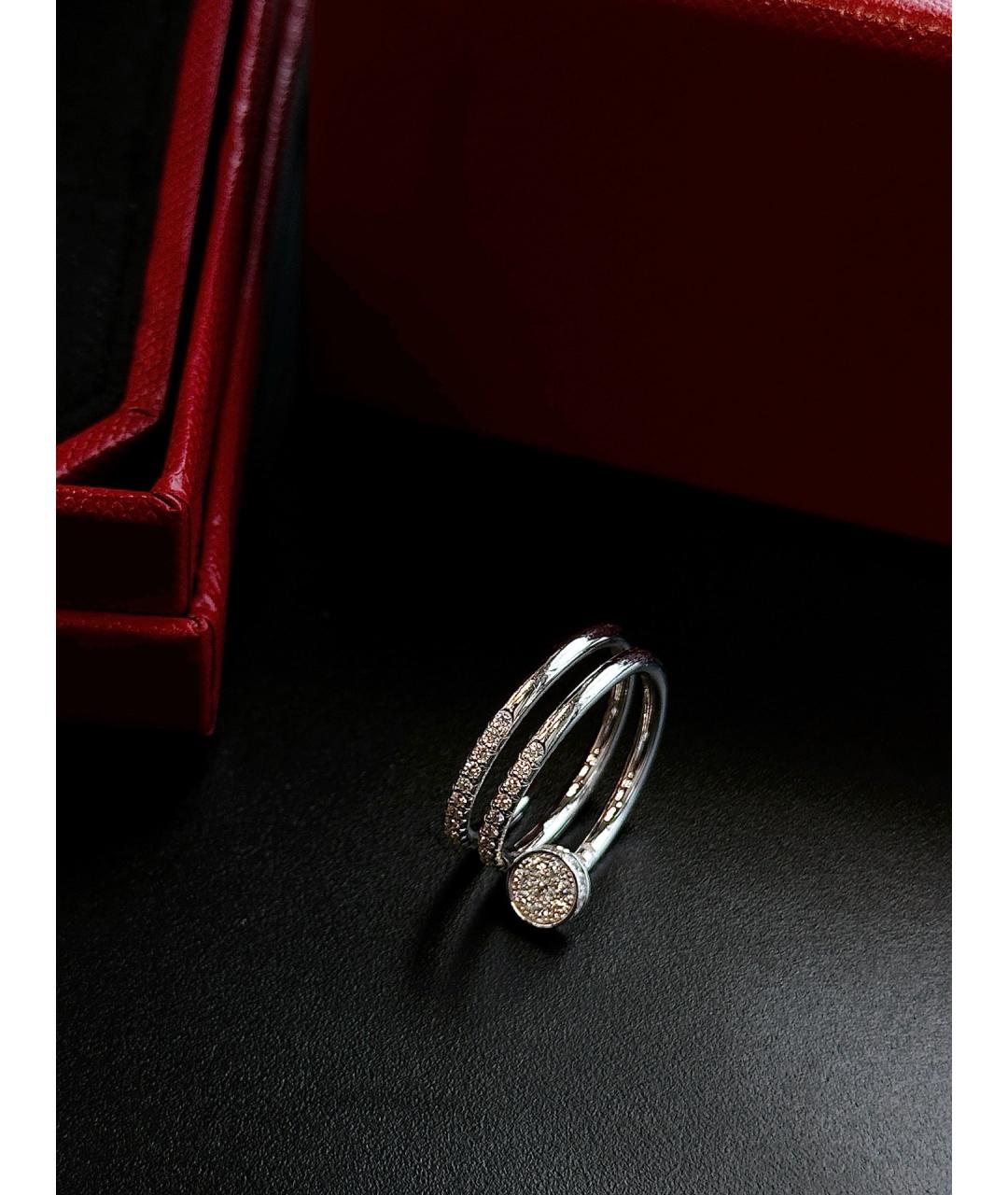CARTIER Серебряное кольцо из белого золота, фото 3