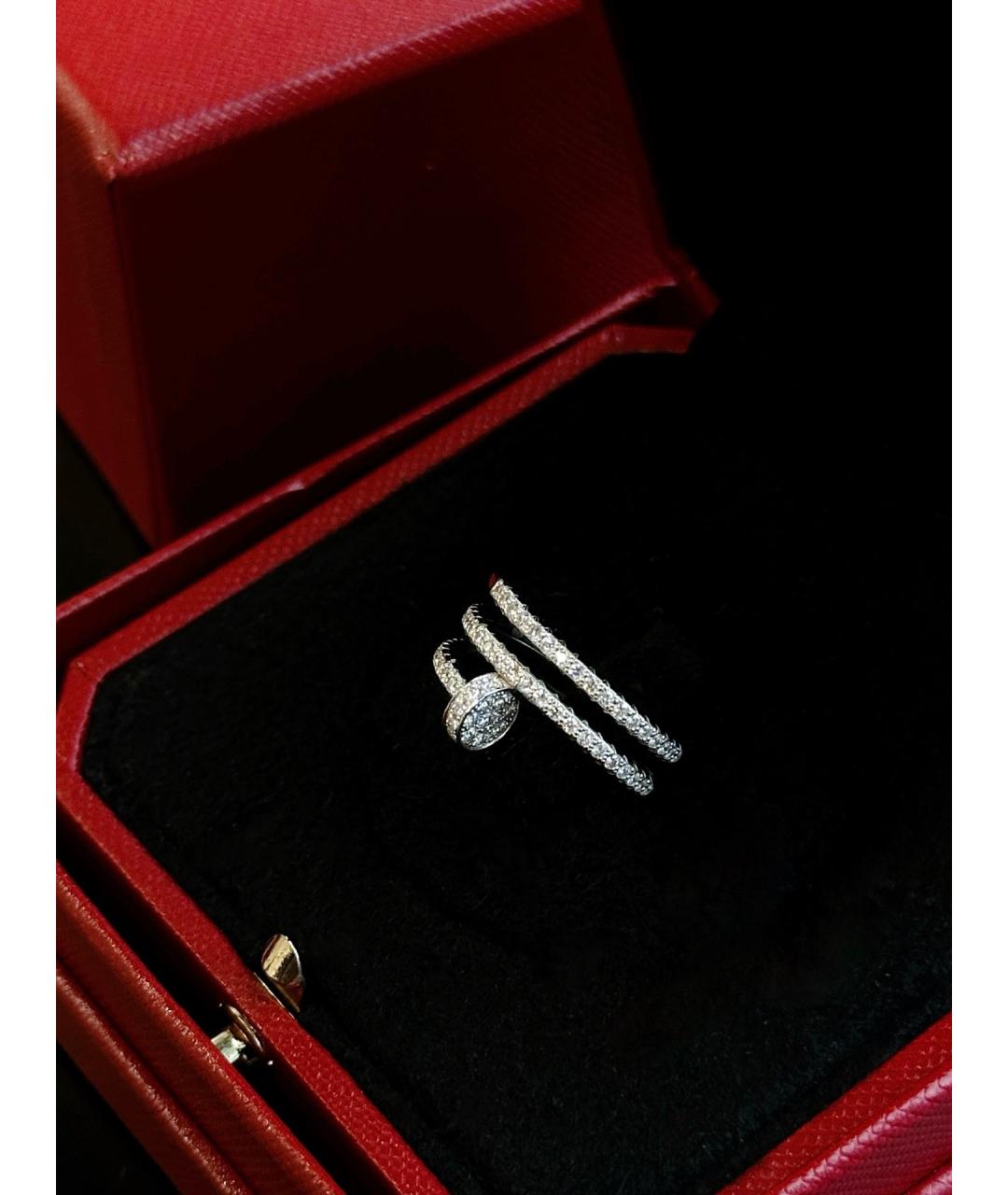 CARTIER Серебряное кольцо из белого золота, фото 2