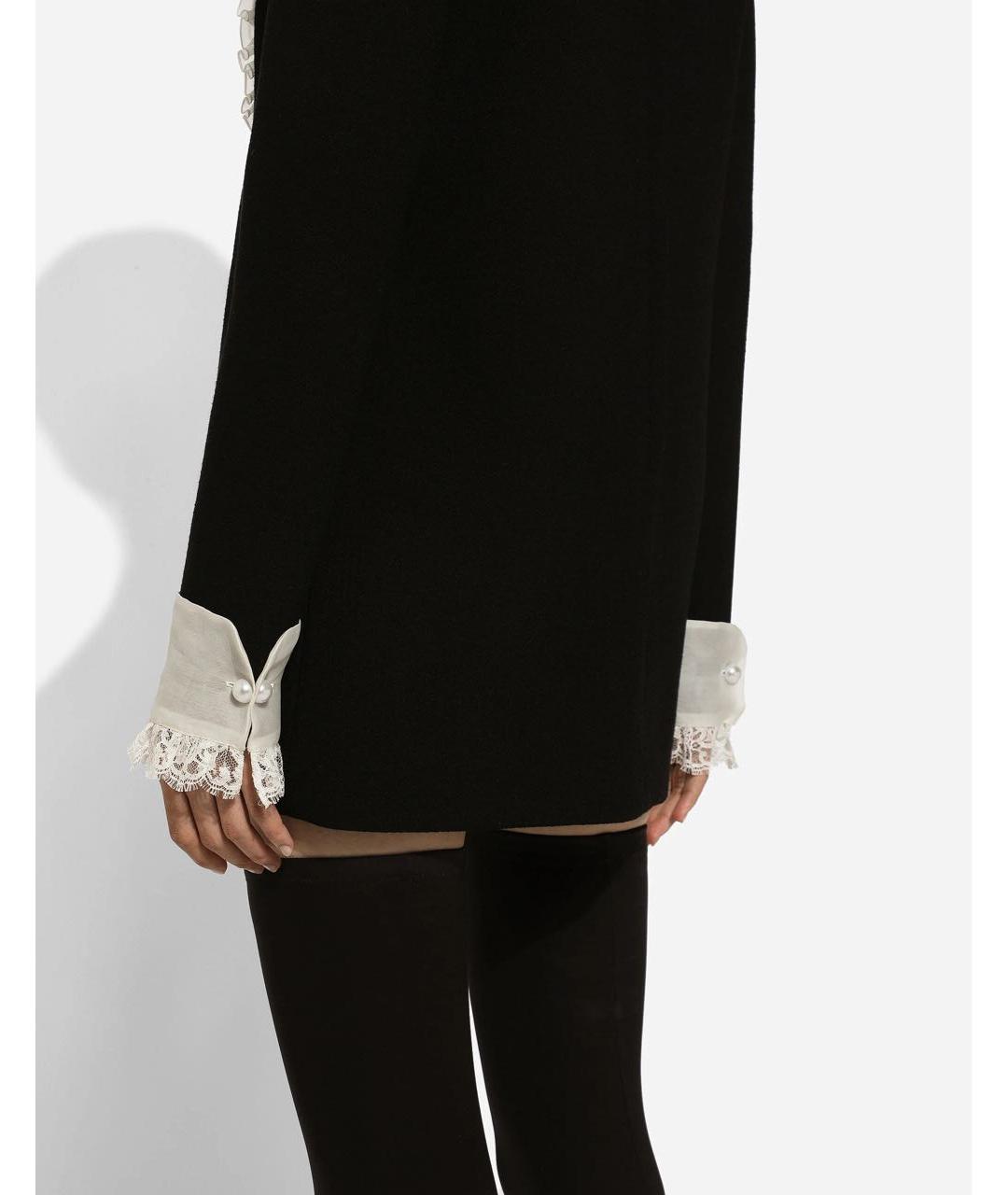 DOLCE&GABBANA Черное коктейльное платье, фото 5