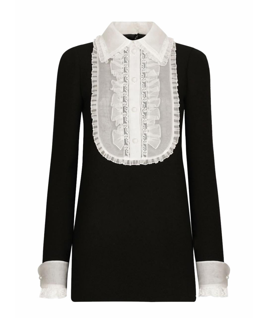 DOLCE&GABBANA Черное коктейльное платье, фото 1