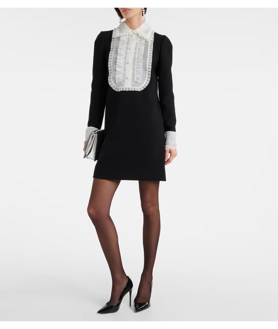 DOLCE&GABBANA Черное коктейльное платье, фото 2