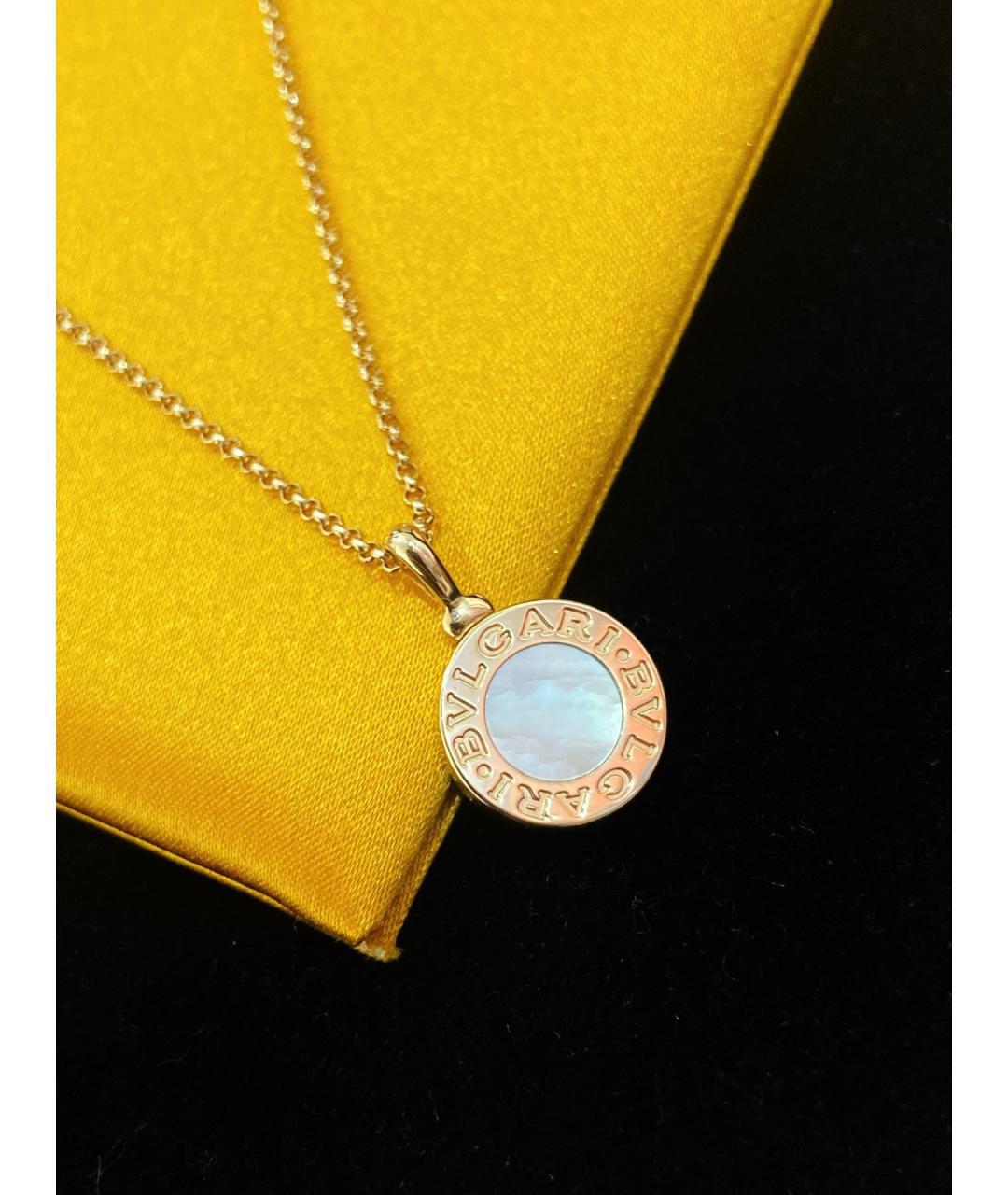 BVLGARI Золотое колье из розового золота, фото 9