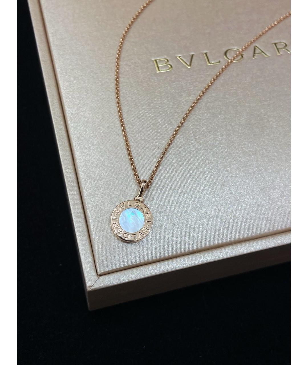 BVLGARI Золотое колье из розового золота, фото 6