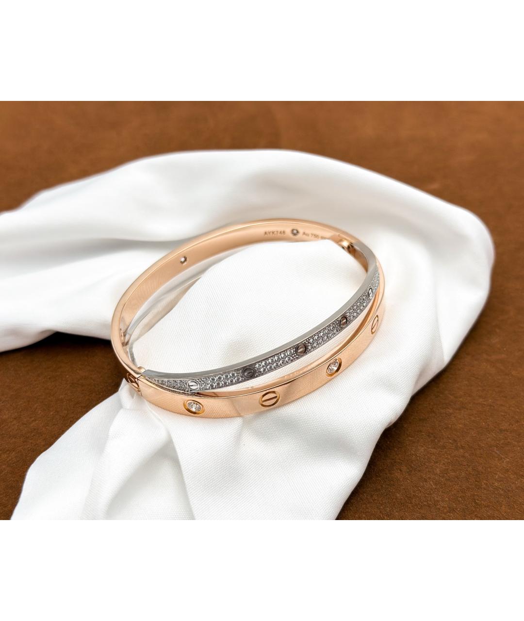 CARTIER Золотой браслет из розового золота, фото 2