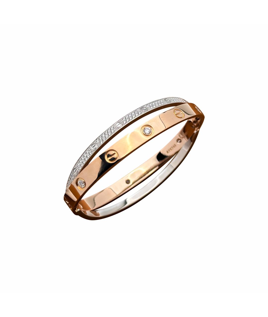 CARTIER Золотой браслет из розового золота, фото 1