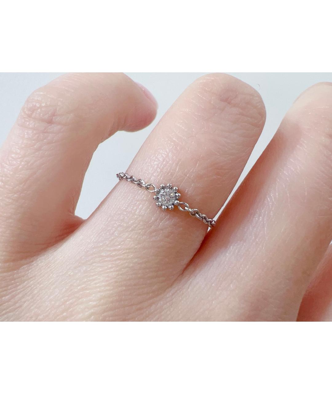 CHRISTIAN DIOR Серебряное кольцо из белого золота, фото 5