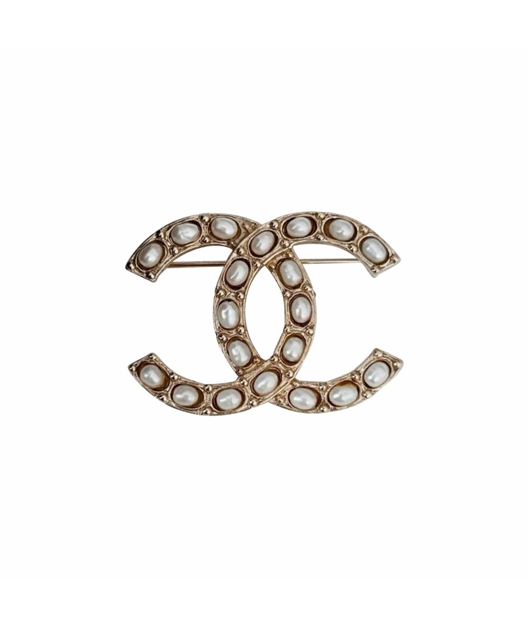 CHANEL Золотая булавка / брошь, фото 1