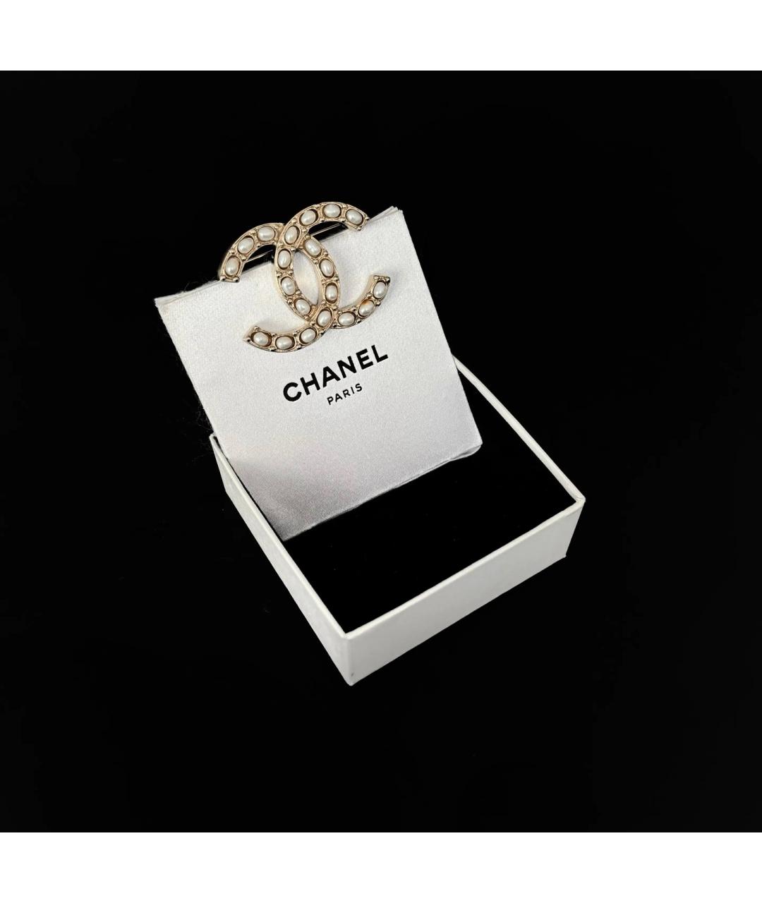 CHANEL Золотая булавка / брошь, фото 5