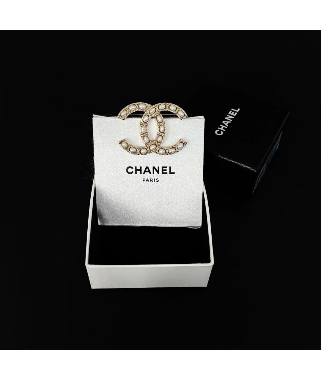 CHANEL Золотая булавка / брошь, фото 4