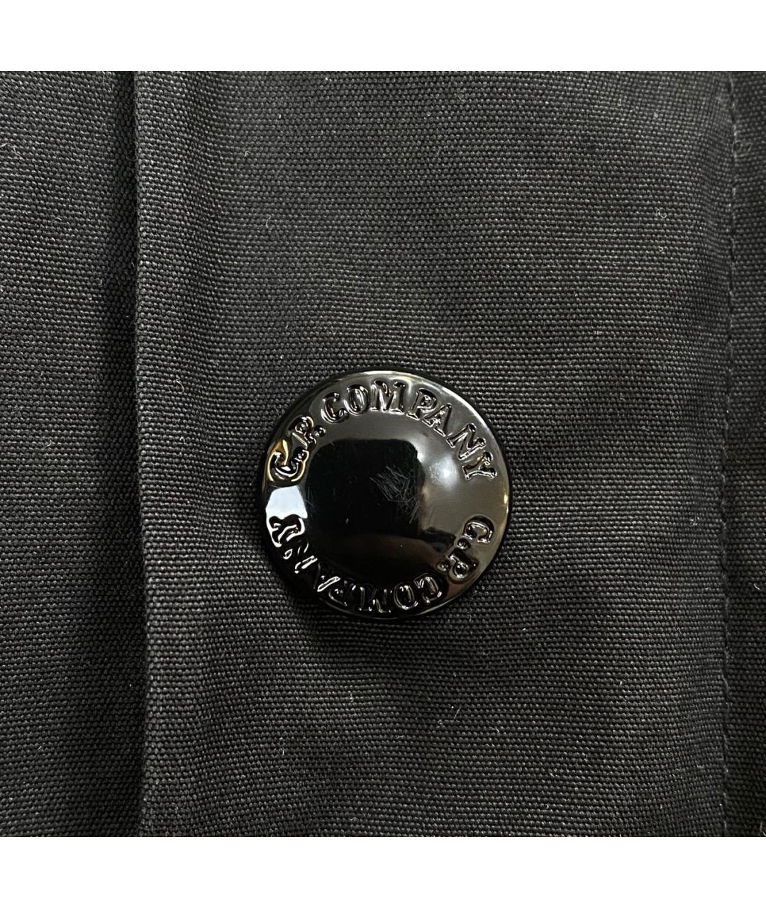 CP COMPANY Черная хлопковая куртка, фото 4