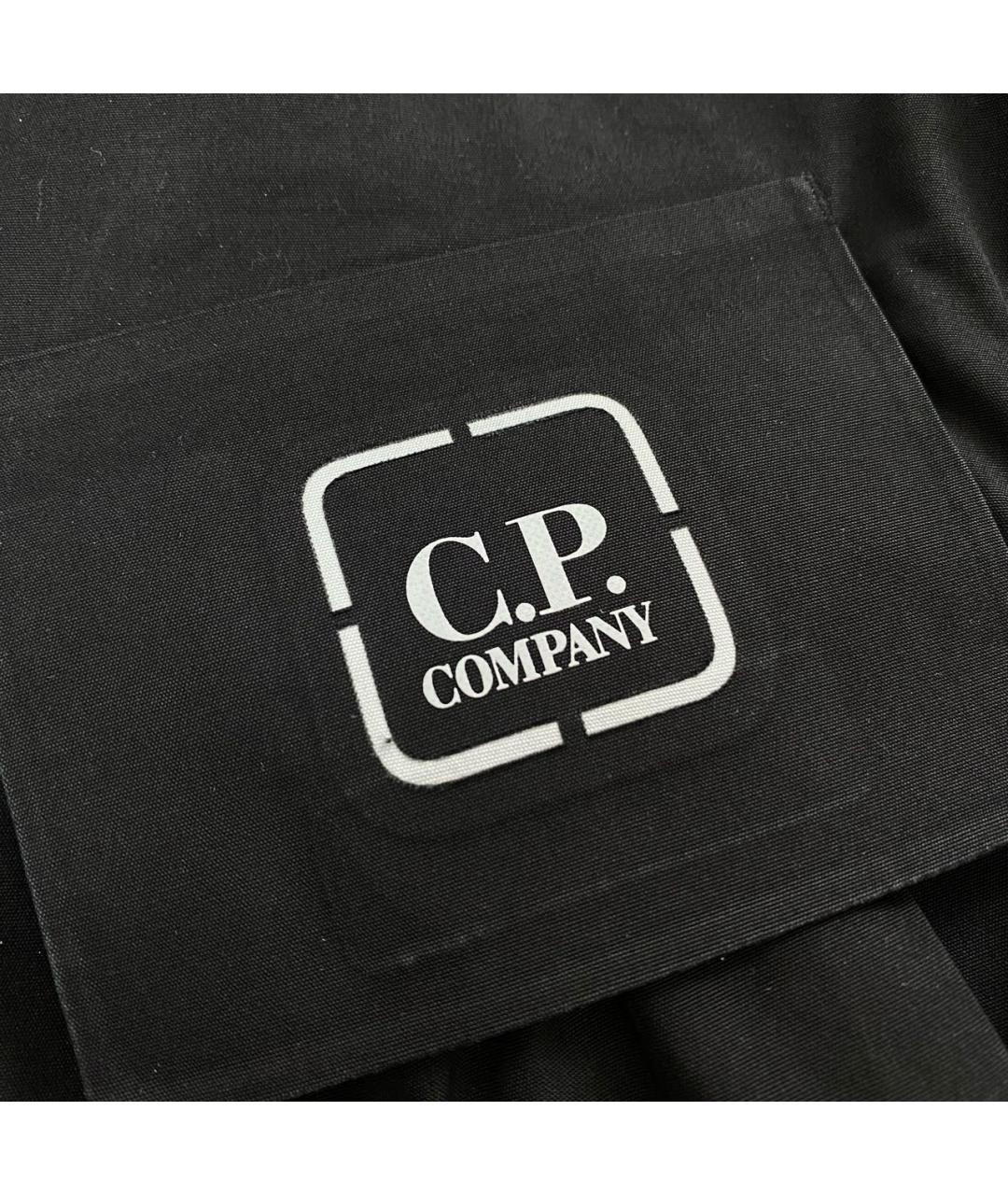 CP COMPANY Черная хлопковая куртка, фото 3