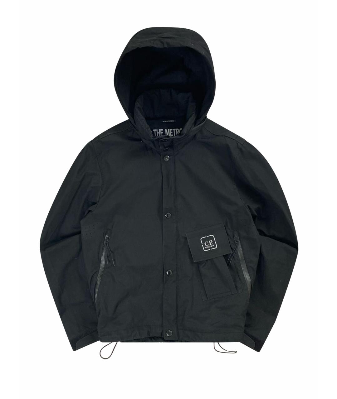 CP COMPANY Черная хлопковая куртка, фото 1