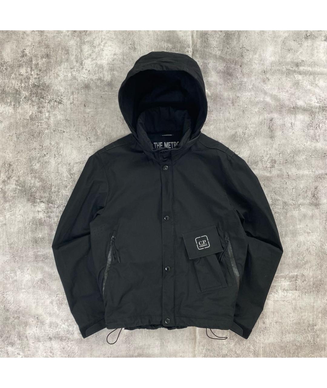 CP COMPANY Черная хлопковая куртка, фото 8