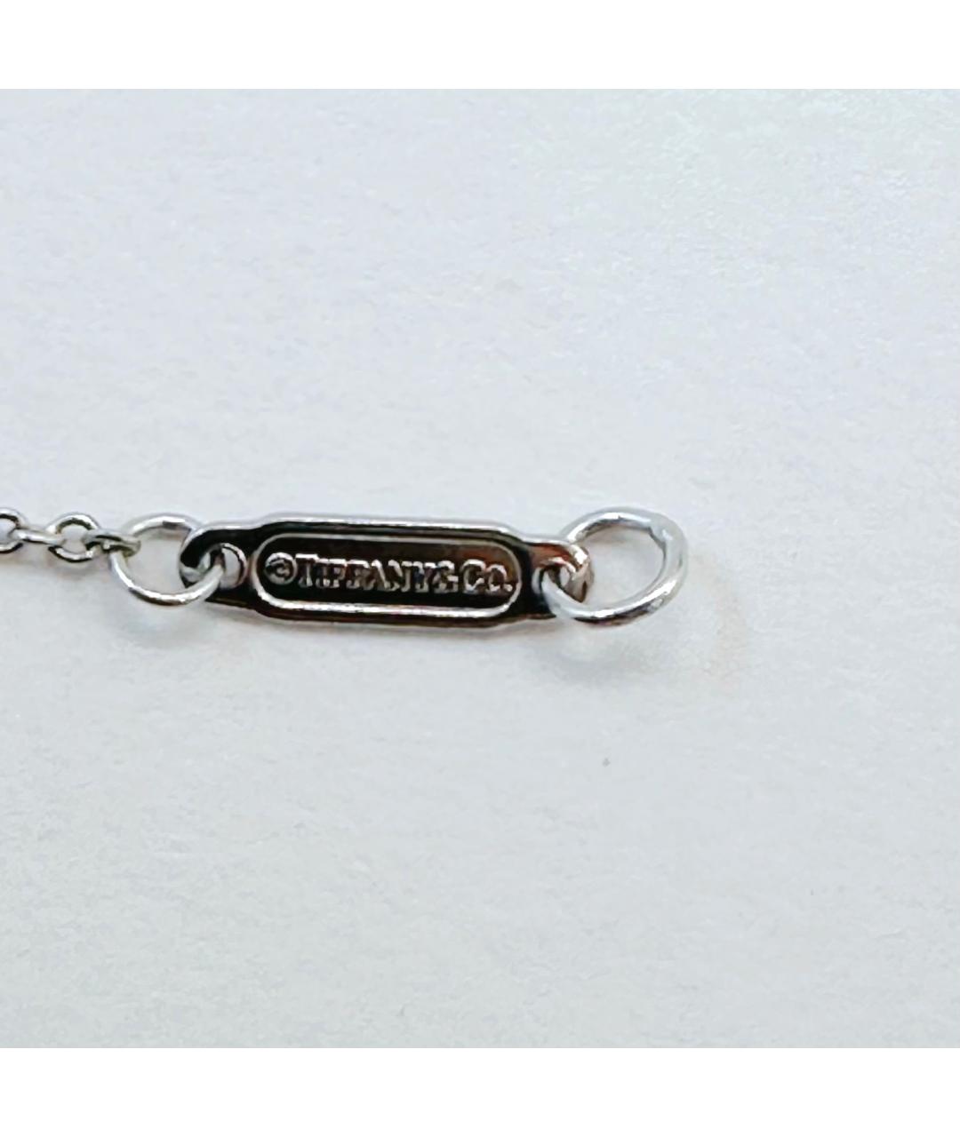 TIFFANY&CO Серебряное платиновое колье, фото 8