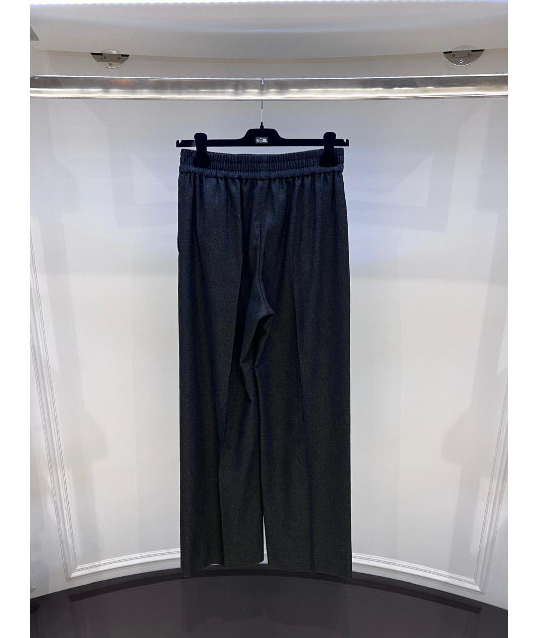 CELINE Темно-синие брюки широкие, фото 2