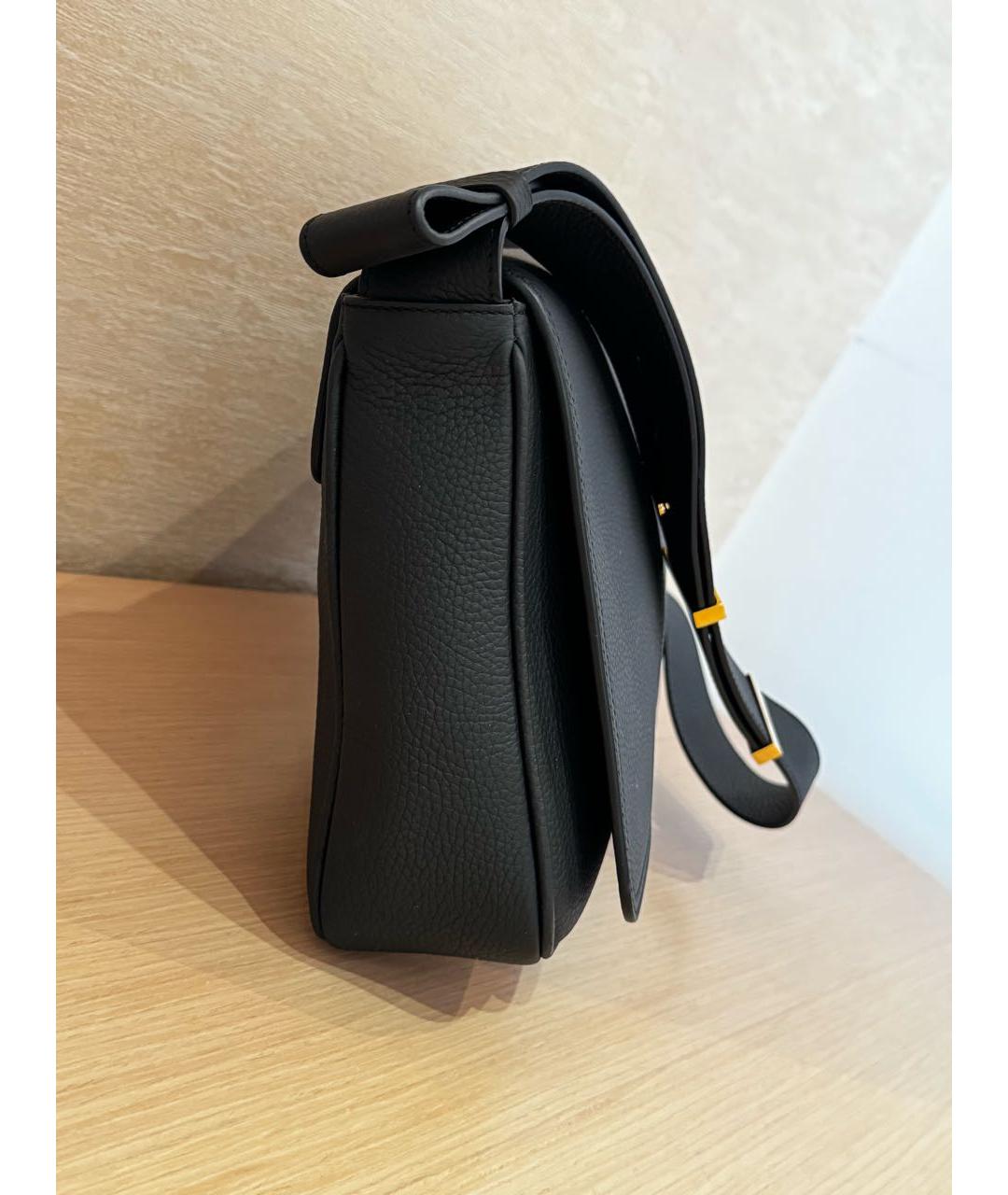 TOM FORD Черная кожаная сумка через плечо, фото 2