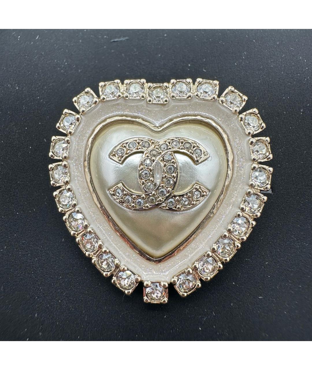 CHANEL Бежевая булавка / брошь, фото 2