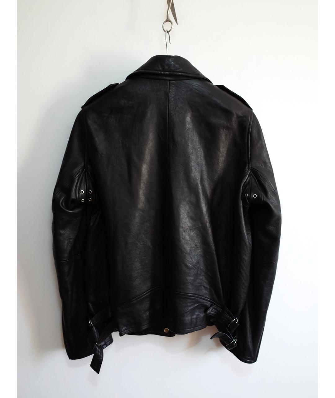 IRO Черная кожаная куртка, фото 2