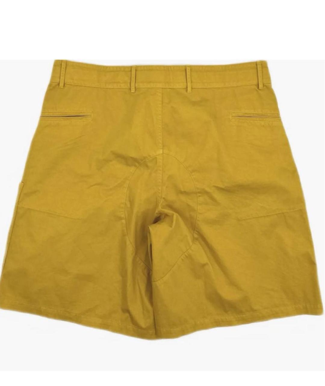 STONE ISLAND Горчичные шорты, фото 7