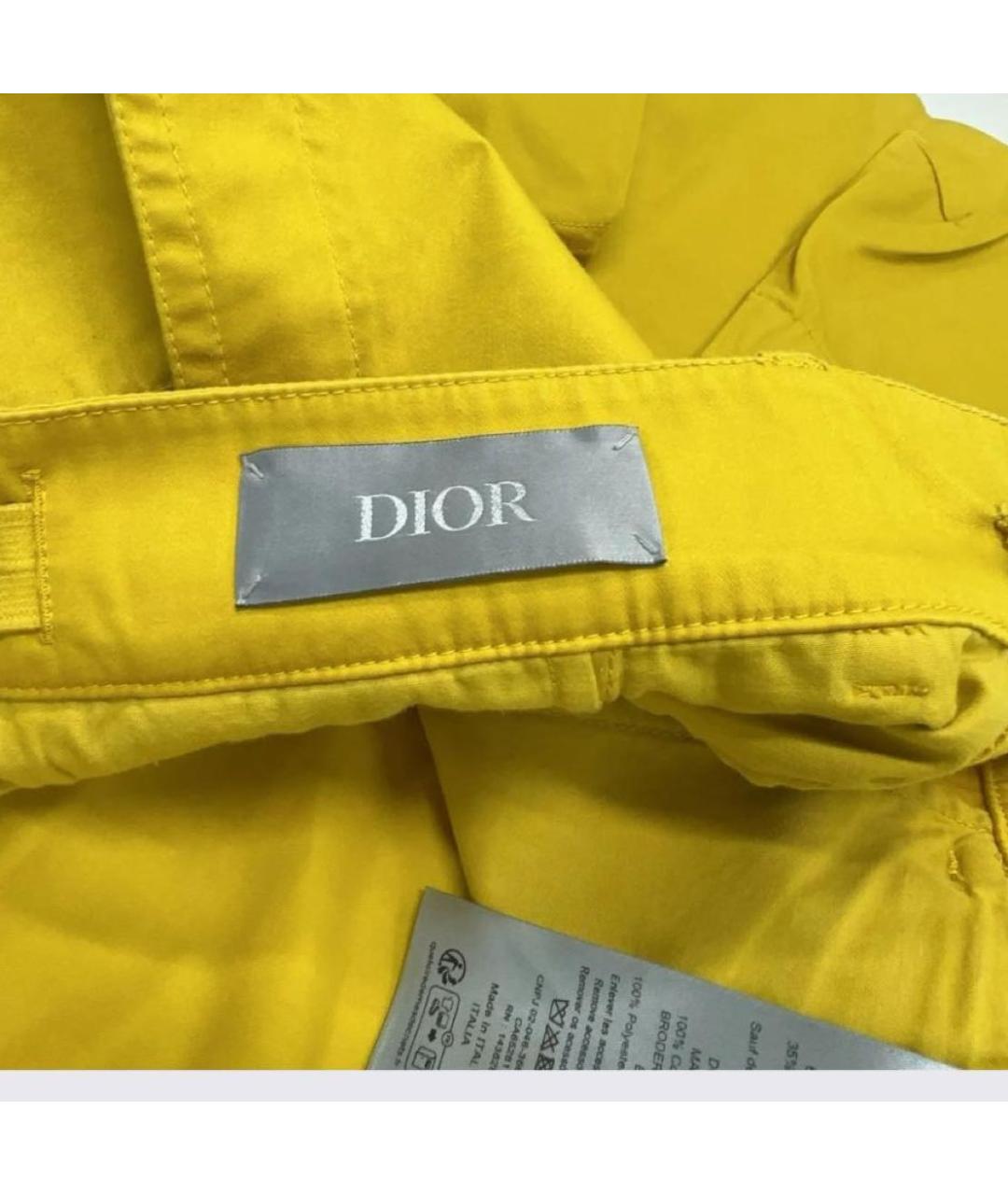 STONE ISLAND Горчичные шорты, фото 3