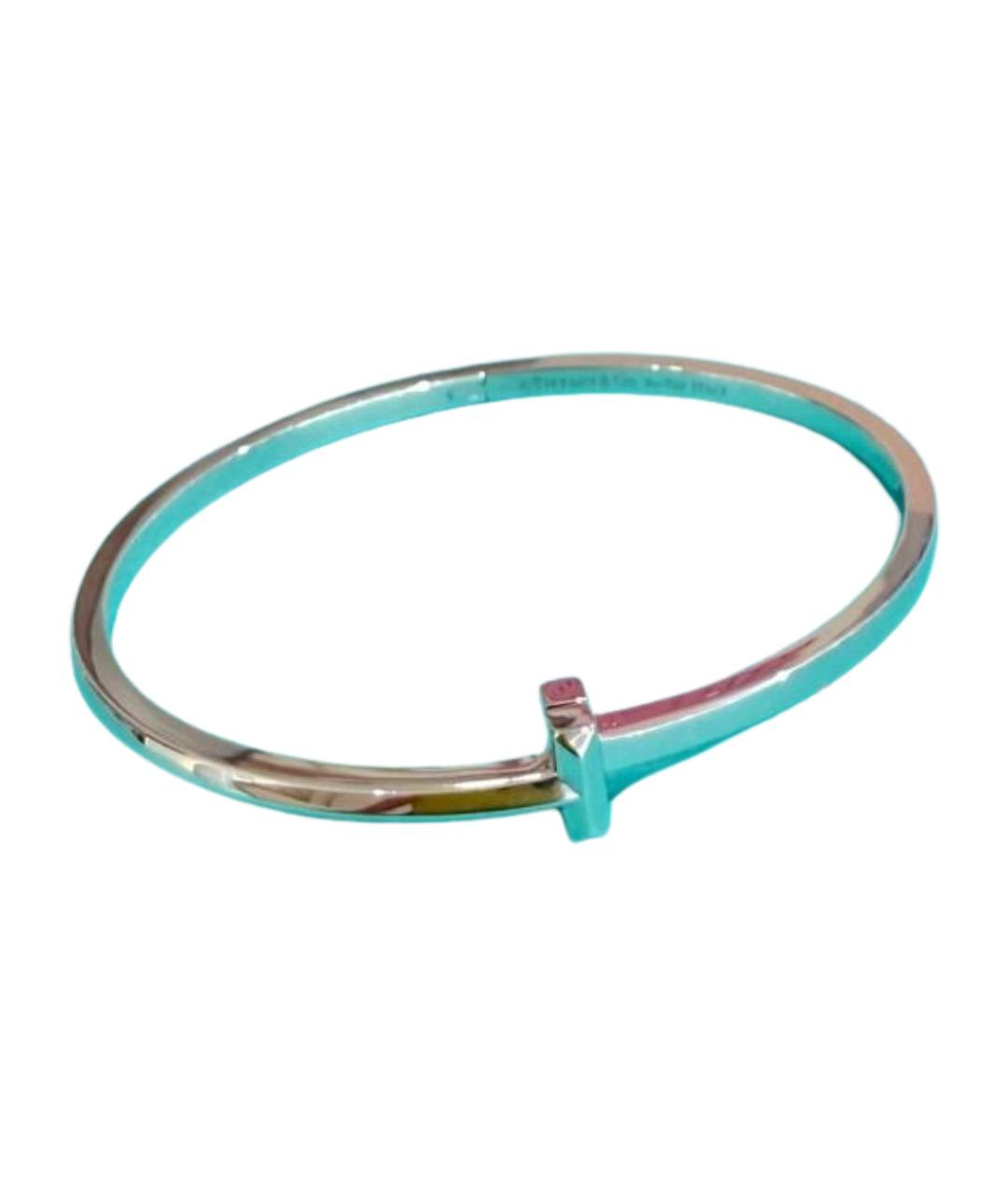 TIFFANY&CO Серебрянный браслет из белого золота, фото 8
