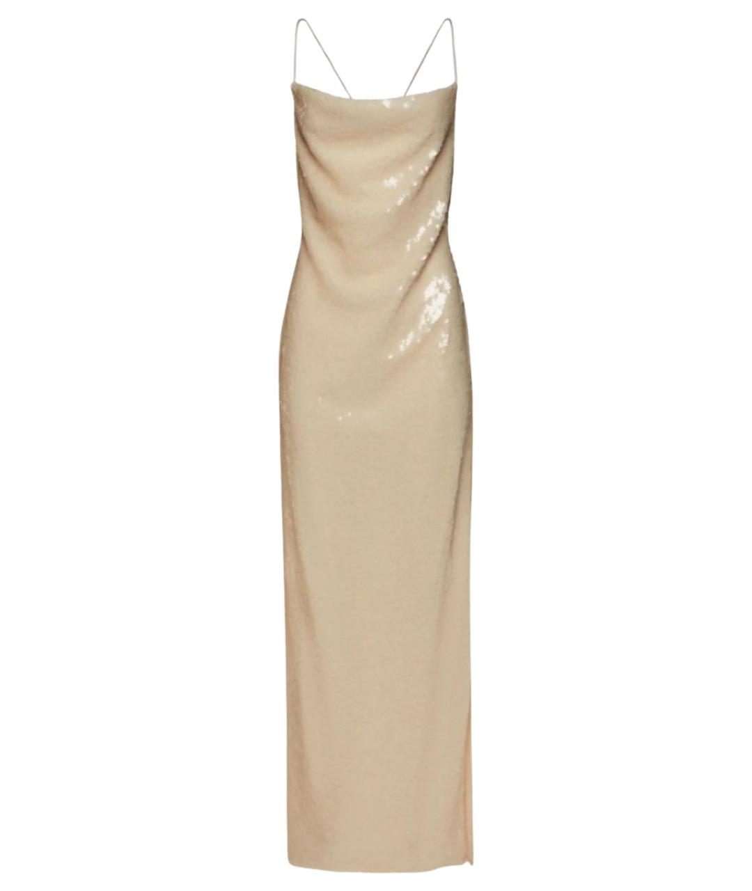 MAGDA BUTRYM Бежевое вечернее платье, фото 1