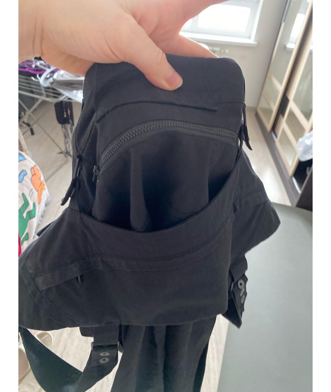 Hyein Seo Черная хлопковая юбка макси, фото 3