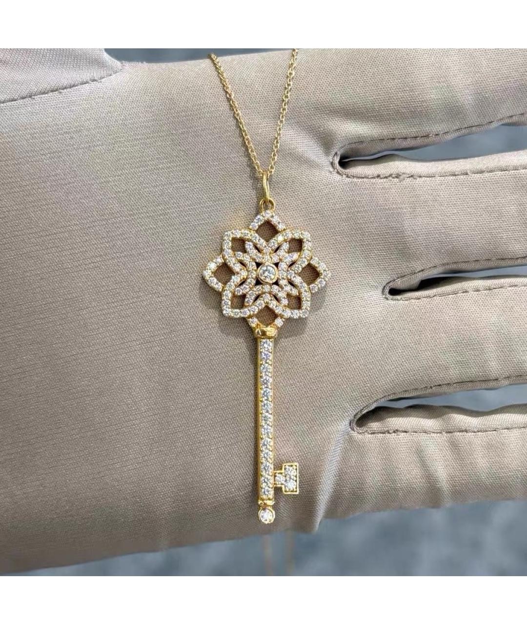 TIFFANY&CO Золотое колье из розового золота, фото 10