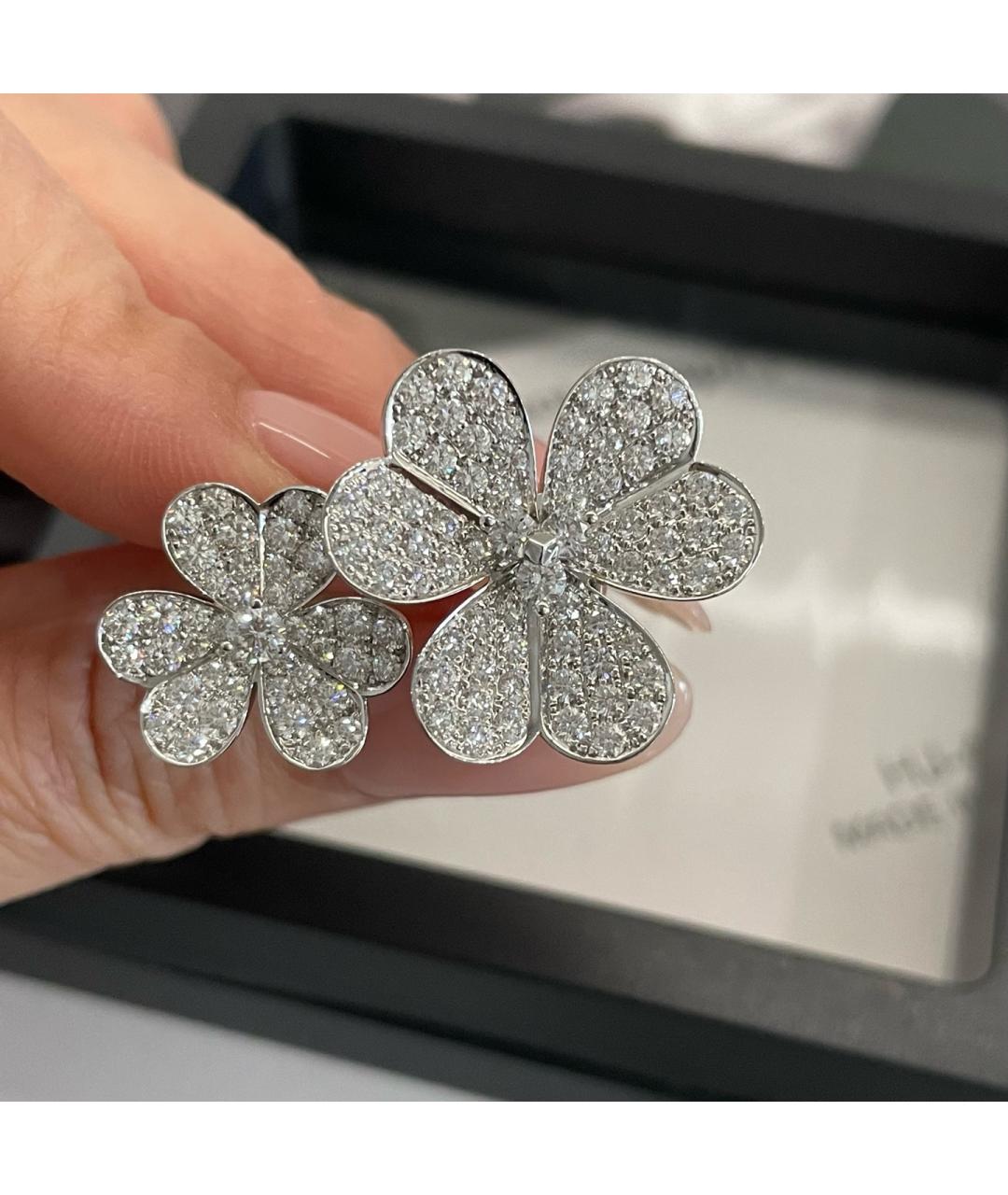 VAN CLEEF & ARPELS Серебряное кольцо из белого золота, фото 5