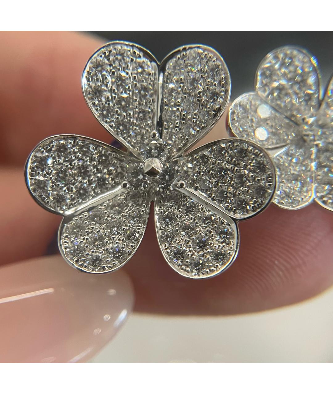 VAN CLEEF & ARPELS Серебряное кольцо из белого золота, фото 7