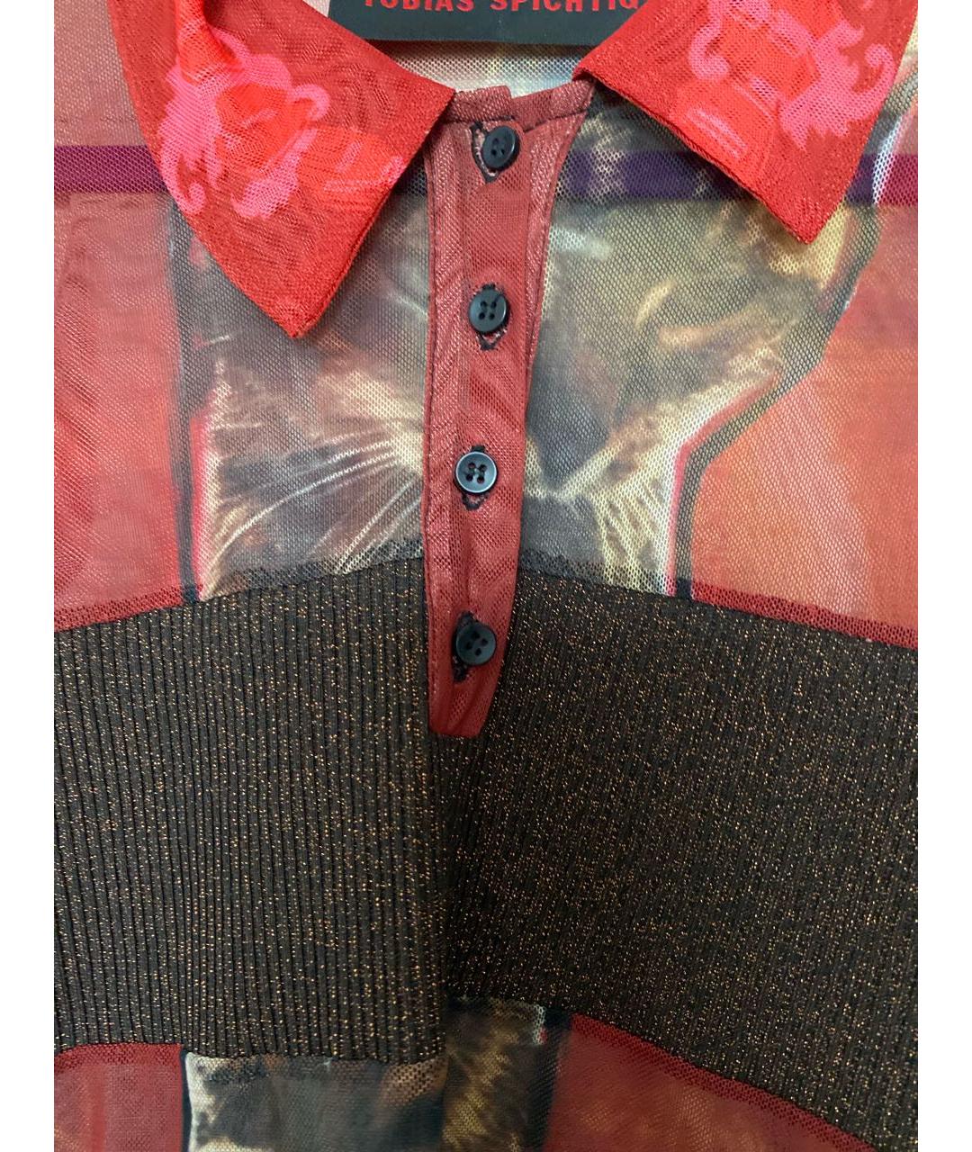 OTTOLINGER Красная вискозная блузы, фото 4