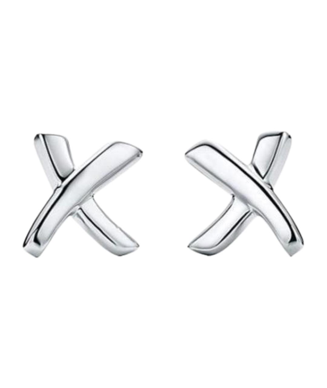 TIFFANY&CO Серебряные серебряные серьги, фото 1