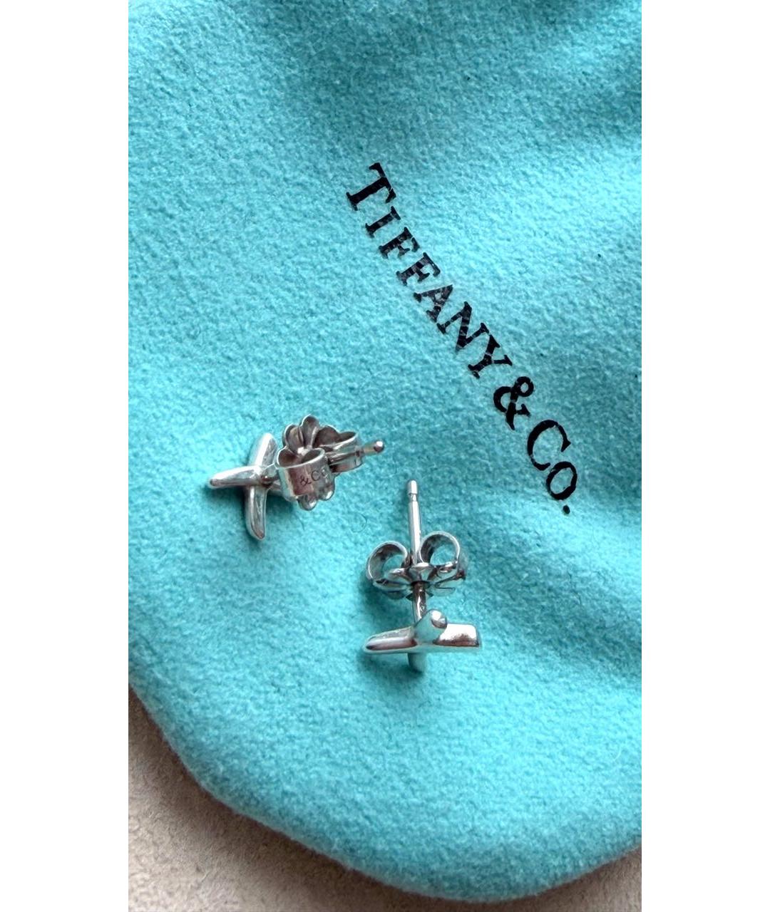 TIFFANY&CO Серебряные серебряные серьги, фото 3