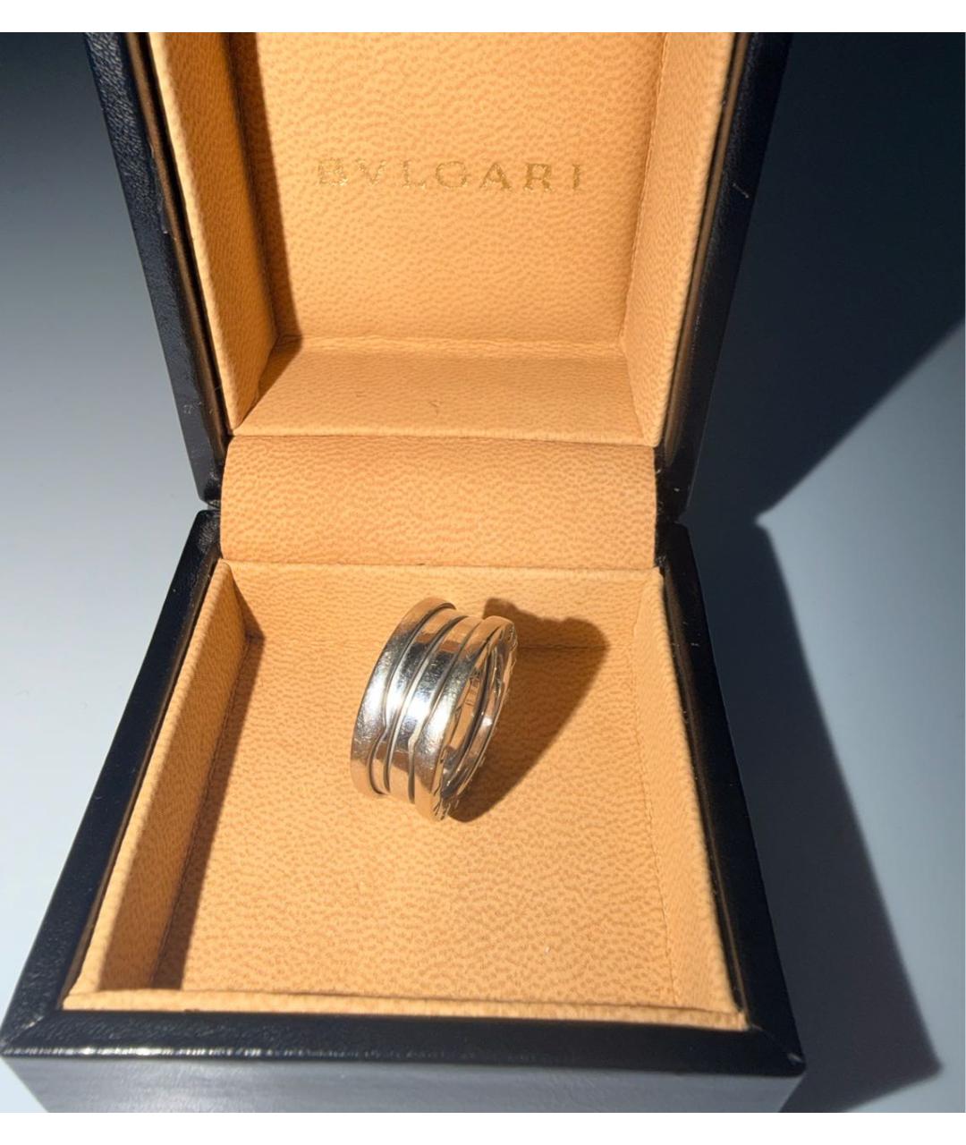 BVLGARI Белое кольцо из белого золота, фото 2