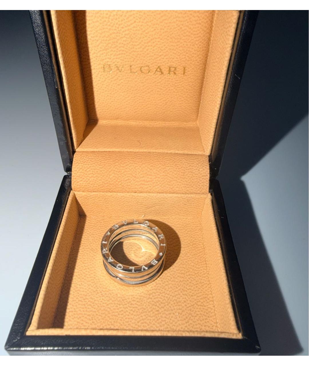 BVLGARI Белое кольцо из белого золота, фото 4